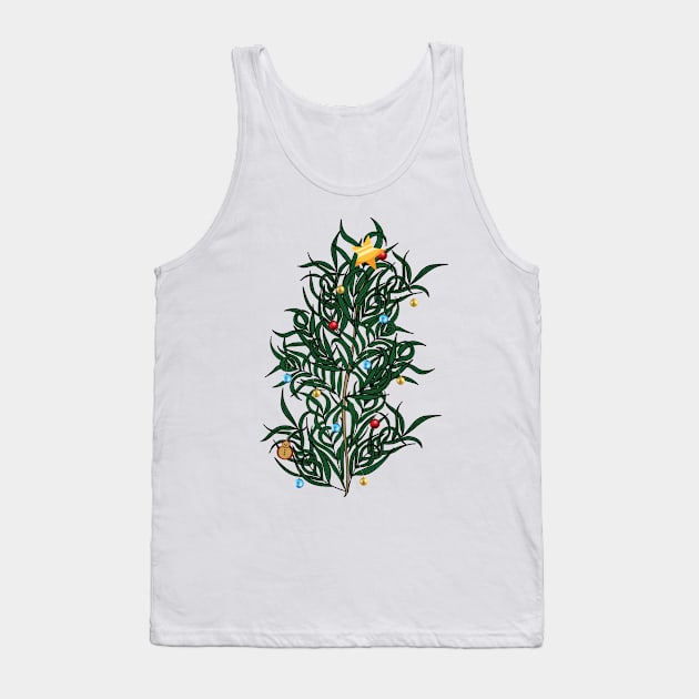 Christmas Tank Top by ckai